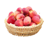 Chicken heart fruit apple